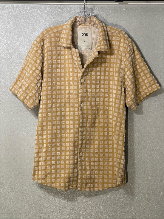 OAS Other - OAS COMPANY Sculpt Box Cuba Terry-Cloth Shirt - Size XL